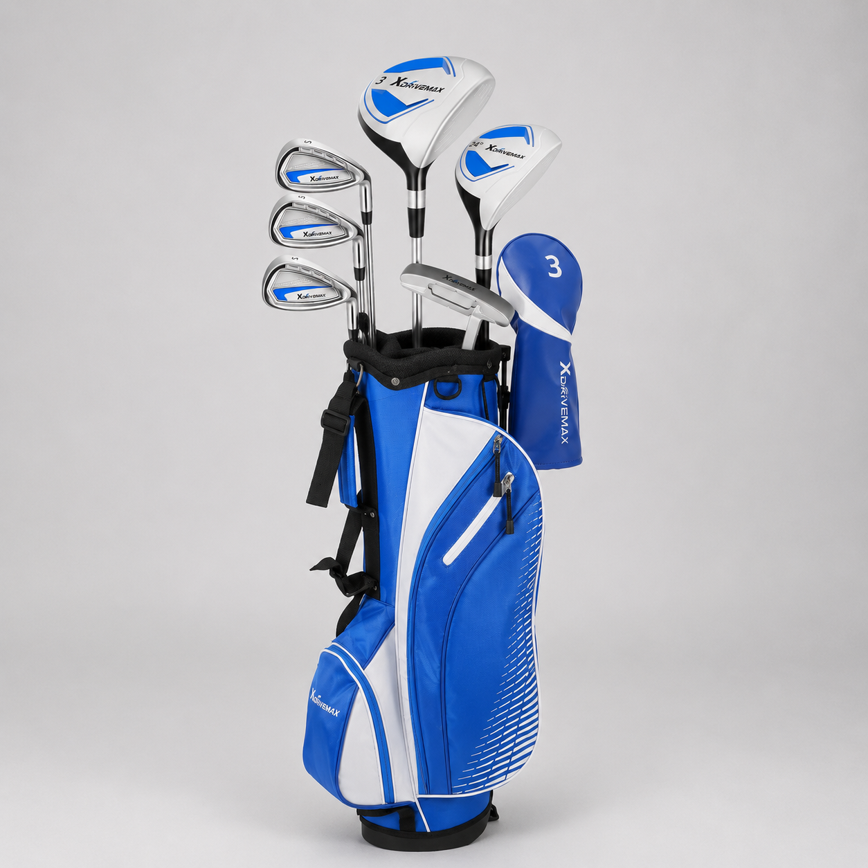 7-Piece Golf Club Set for Men & Women - Regular Flex