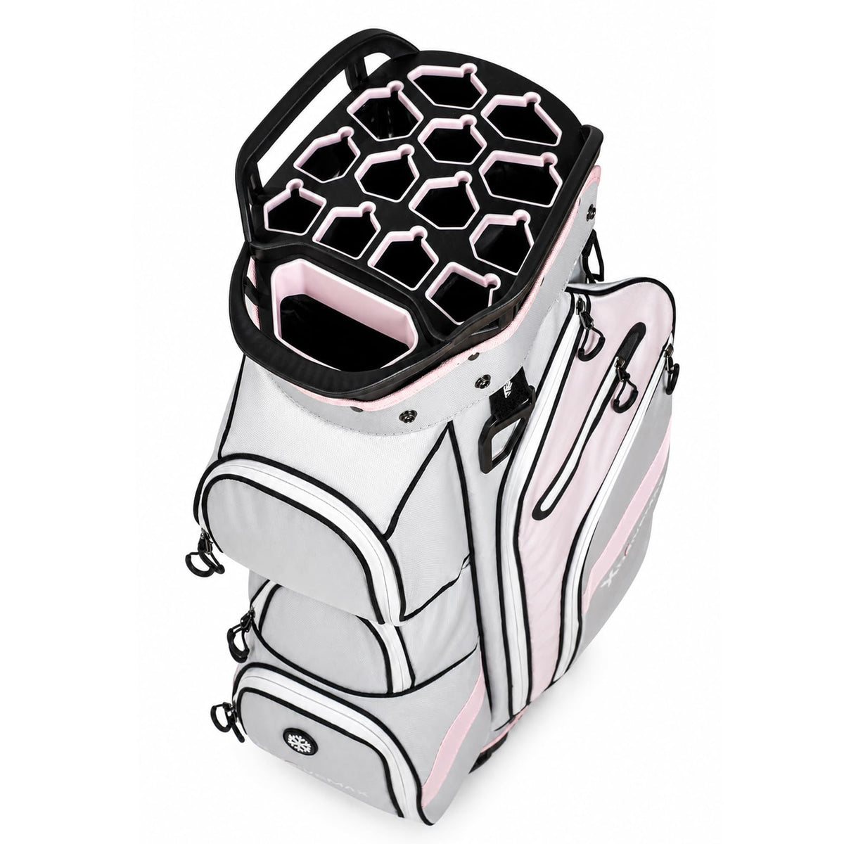 XDriveMax 14-Way Golf Cart Bag, Silent Lock Top & Full Length Dividers