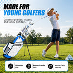XDriverMax 7/8-Piece Youth Golf Club Set for Ages 8-17 (4'3"–5'6")