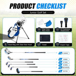 XDriverMax 7/8-Piece Youth Golf Club Set for Ages 8-17 (4'3"–5'6")
