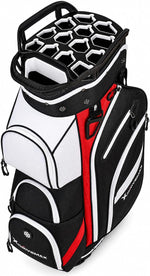 XDriveMax 14-Way Golf Cart Bag, Silent Lock Top & Full Length Dividers