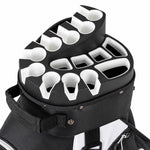 XDriveMax 15-Way Locking-Slot Golf Cart Bag,Silent Organizer Top
