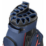 XDriveMax 15-Way Locking-Slot Golf Cart Bag,Silent Organizer Top