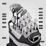 XDriveMax 15-Way Golf Cart Bag, Silence Top & Grip-Locking Base
