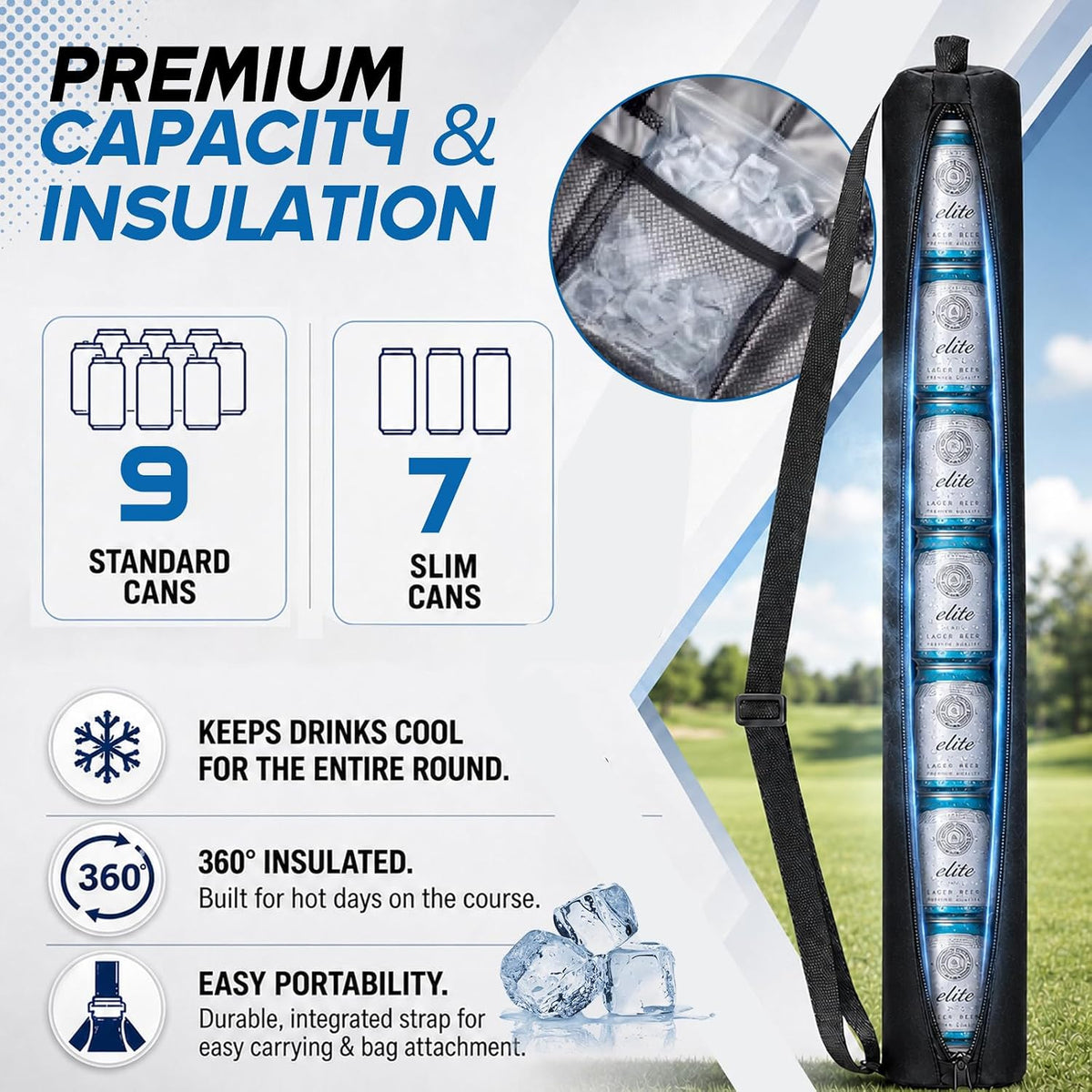 XDriveMax Lightweight Golf Stand Bag